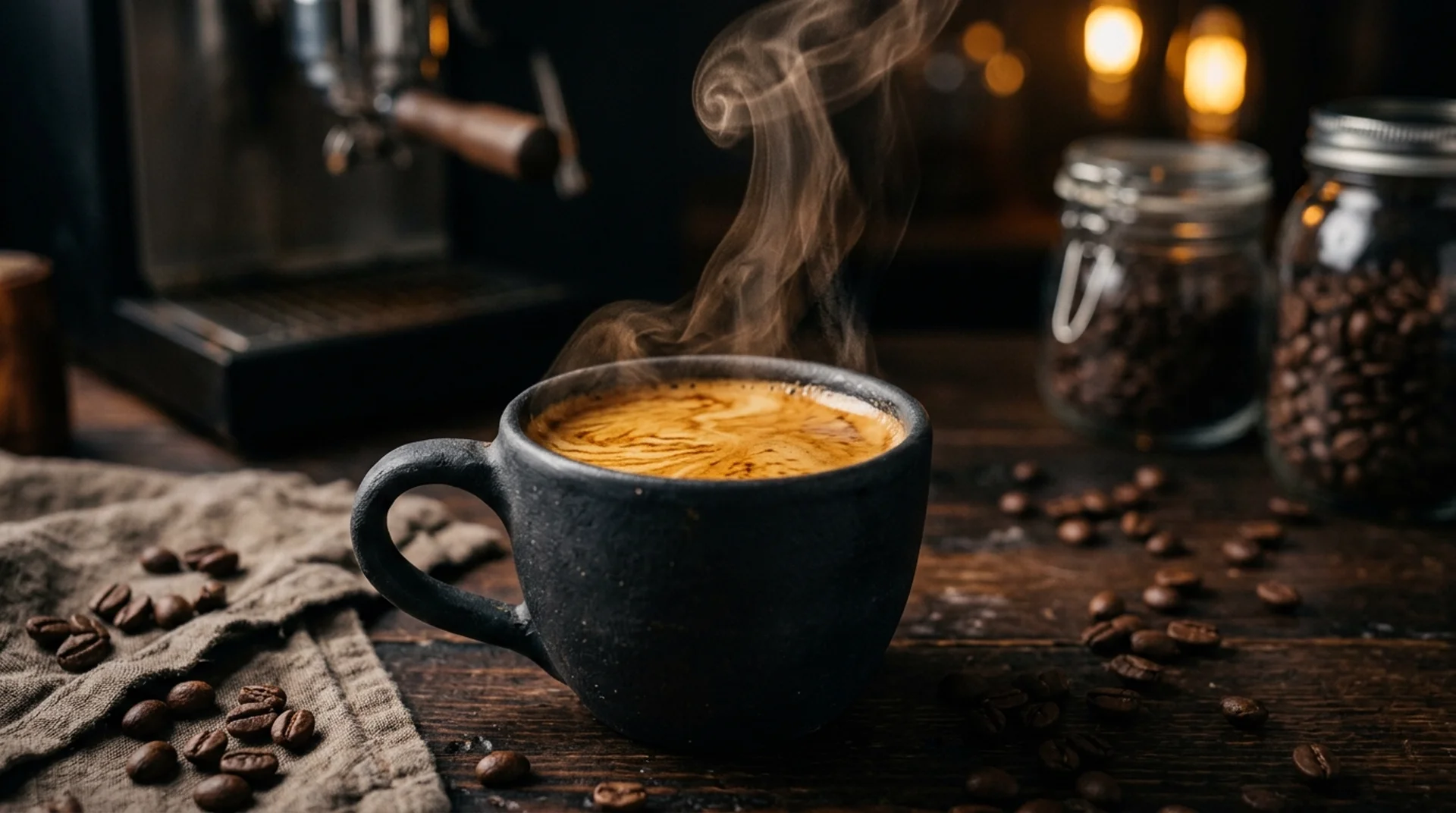 Artisanal Espresso with Golden Crema